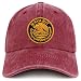 Trendy Apparel Shop Nayarit Mexico Gold Embroidered Patch Pigment Dyed Washed Baseball Cap