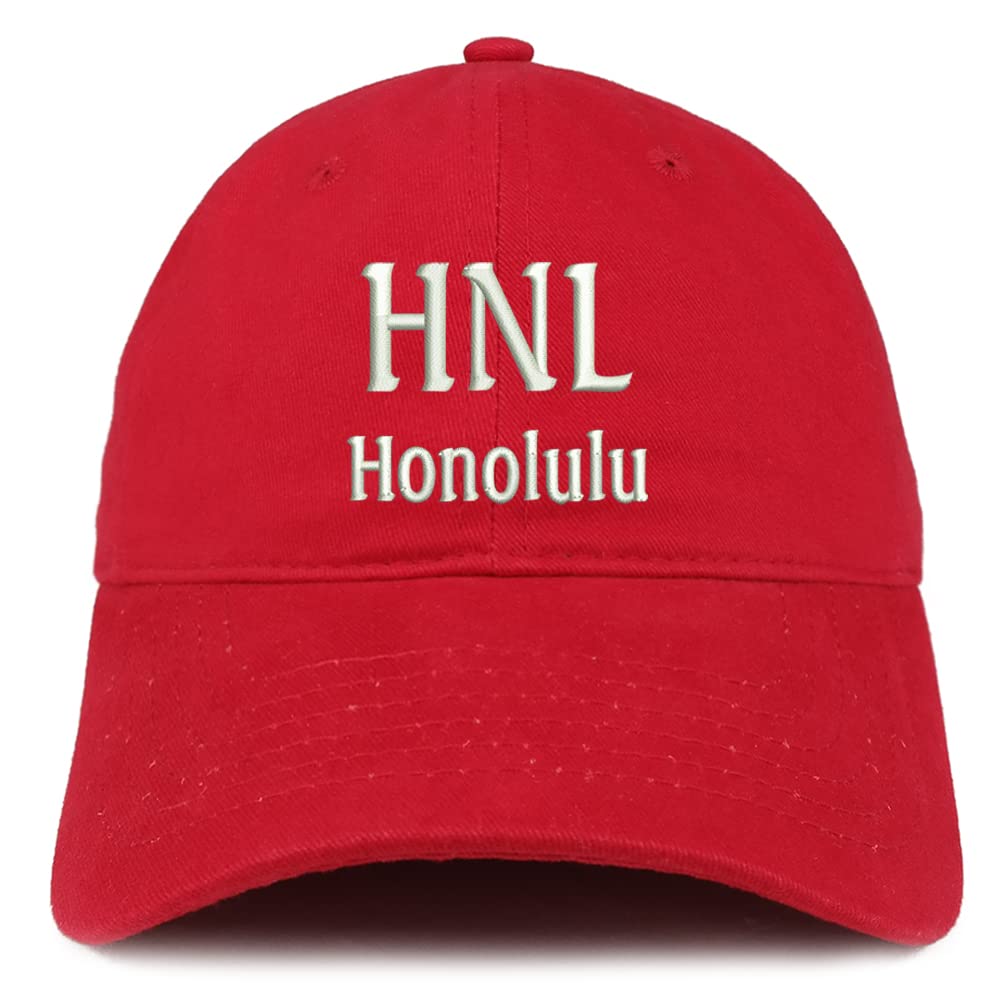 Trendy Apparel Shop HNL Honolulu Low Profile Soft Cotton Baseball Cap