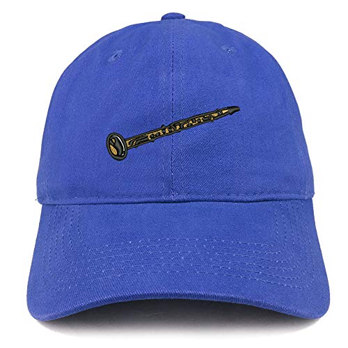 Trendy Apparel Shop Clarinet Embroidered Unstructured Cotton Dad Hat