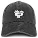 Trendy Apparel Shop Atlanta Est.1837 Embroidered Pigment Dyed Cotton Baseball Cap