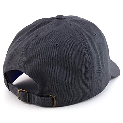 Trendy Apparel Shop XXL Texas State Outline Embroidered Unstructured Cotton Cap