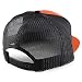Trendy Apparel Shop Structured High Profile 7 Panel Flat Bill Mesh Back Snapback Cap