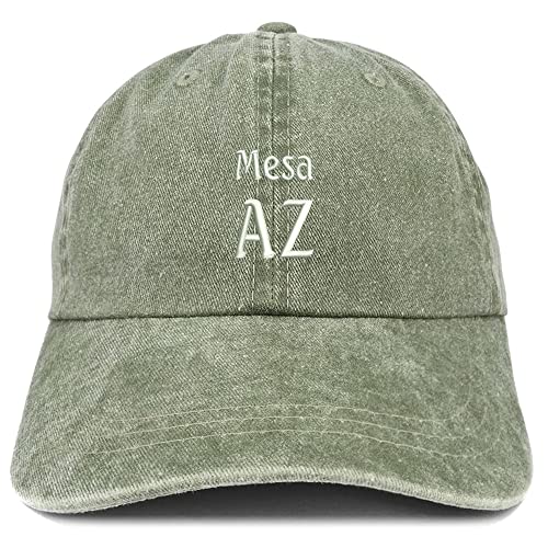 Trendy Apparel Shop Mesa AZ Embroidered Pigment Dyed Washed Baseball Cap