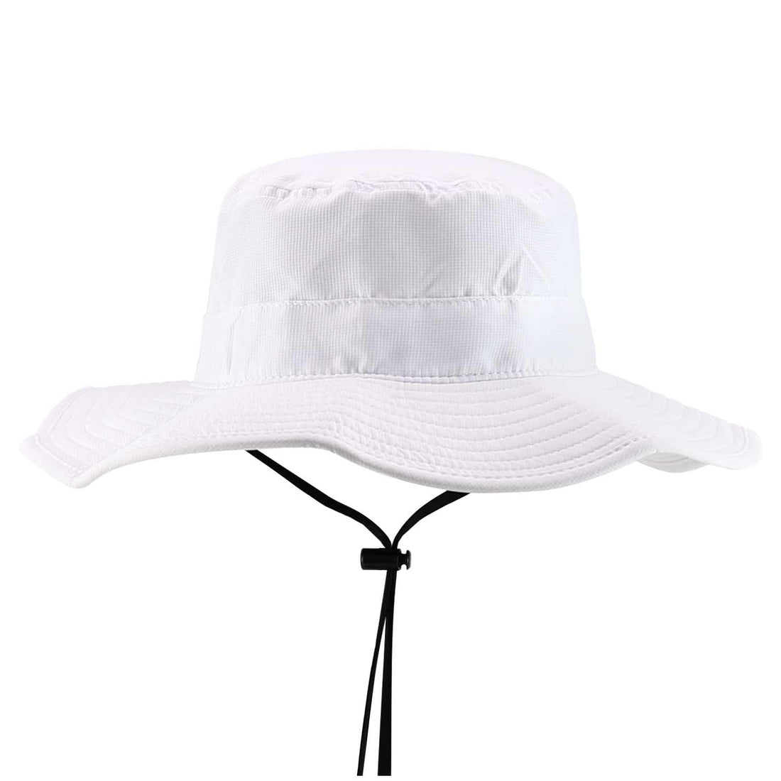 Trendy Apparel Shop Outdoor Large Brim Micro Mesh Performance Boonie Bucket Hat with Strap