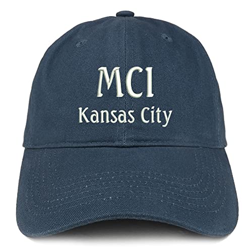 Trendy Apparel Shop MCL Kansas City Low Profile Soft Cotton Baseball Cap