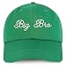 Trendy Apparel Shop Youth Size Big Bro Embroidered Unstructured Cotton Baseball Cap