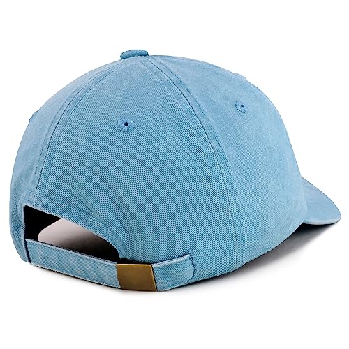 Trendy Apparel Shop Just Married Embroidered Pigment Dyed Cotton Couple 2 Pc Cap Set