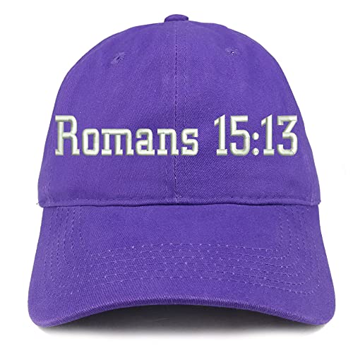 Trendy Apparel Shop Romans 15:13 Low Profile Soft Cotton Baseball Cap