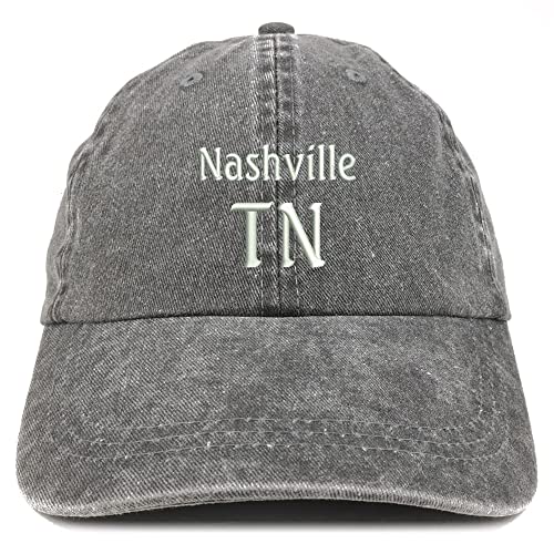 Trendy Apparel Shop Nashville TN Embroidered Pigment Dyed Washed Baseball Cap