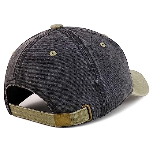 Trendy Apparel Shop Vintage 1944 Embroidered 80th Birthday Soft Crown Washed Cotton Cap