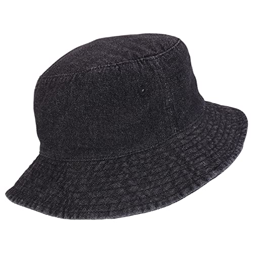 Trendy Apparel Shop Unisex Cotton Short Brim Crusher Bucker Hat