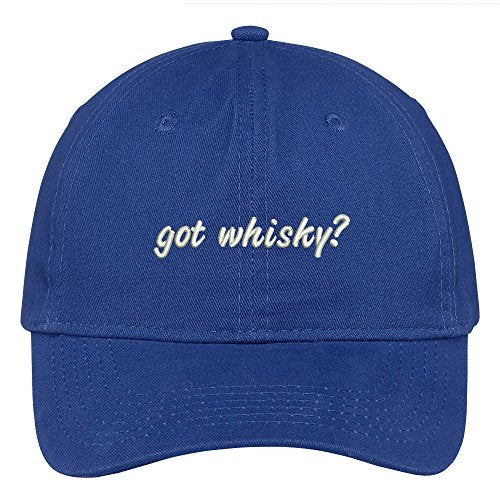 Trendy Apparel Shop Got Whisky? Embroidered Adjustable Cotton Cap