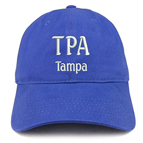 Trendy Apparel Shop TPA Tampa Low Profile Soft Cotton Baseball Cap