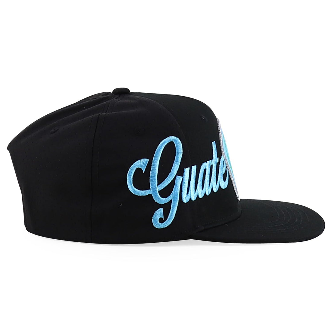 Trendy Apparel Shop Central America States Embroidered Mesh Back Flat Bill Cap