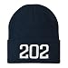 Trendy Apparel Shop South Carolina SC Old English Embroidered Long Cuff Beanie