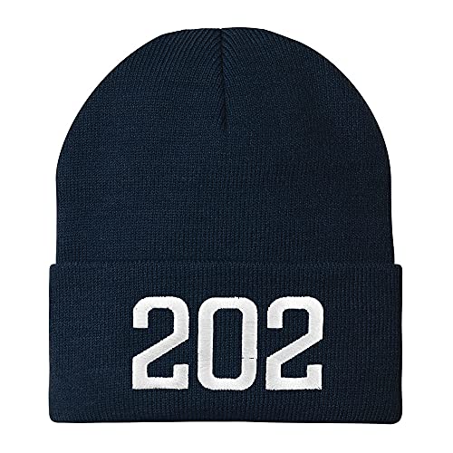 Trendy Apparel Shop South Carolina SC Old English Embroidered Long Cuff Beanie