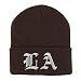 Trendy Apparel Shop Louisiana LA Old English Embroidered Long Cuff Beanie