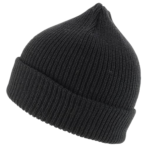Trendy Apparel Shop Warm Winter Acrylic Ribbed Knit Cuff Beanie Hat