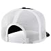 Trendy Apparel Shop 5 Panel Structured Trucker Cap with Mexico Flag Design Undervisor