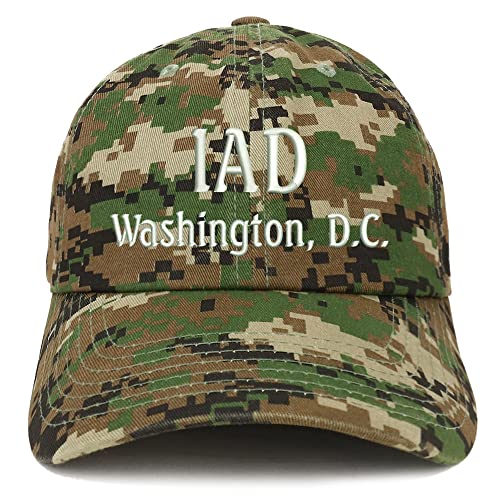 Trendy Apparel Shop IAD Washington DC Low Profile Soft Cotton Baseball Cap