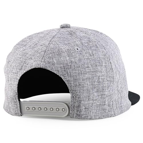 Trendy Apparel Shop Mexico States with Eagle Embroidered Flatbill Snapback Cap
