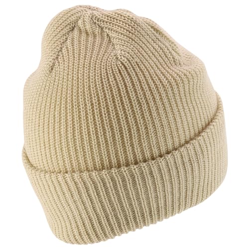 Trendy Apparel Shop Warm Winter Acrylic Ribbed Knit Cuff Beanie Hat