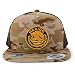 Trendy Apparel Shop Circular Mexico Patch 5 Panel Flatbill Trucker Cap