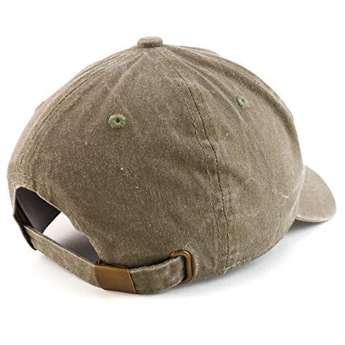 Trendy Apparel Shop EST 1929 Embroidered - 95th Birthday Gift Pigment Dyed Washed Cap