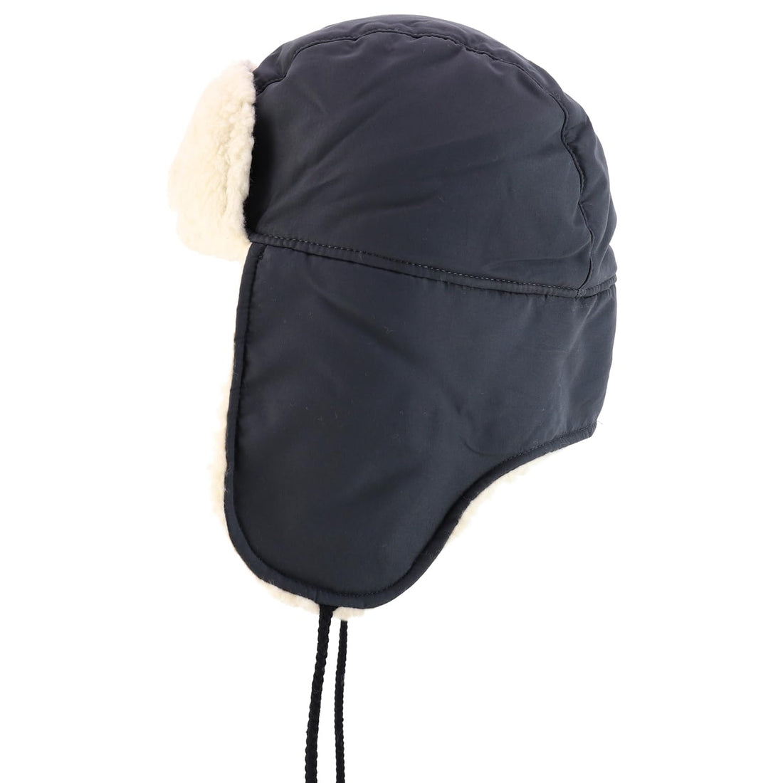 Trendy Apprel Shop Warm Winter Fur Ear Flaps Sherpa Lined Trooper Hat