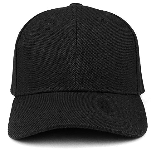 Trendy Apparel Shop Plain Infants Size Structured Adjustable Baseball Cap