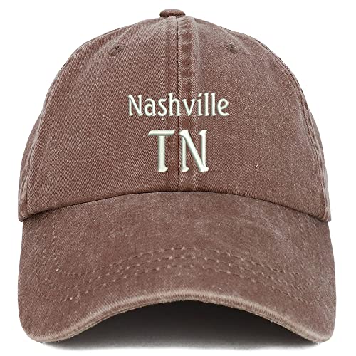 Trendy Apparel Shop Nashville TN Embroidered Pigment Dyed Washed Baseball Cap