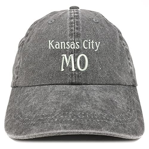 Trendy Apparel Shop Kansas City MO Embroidered Pigment Dyed Washed Baseball Cap