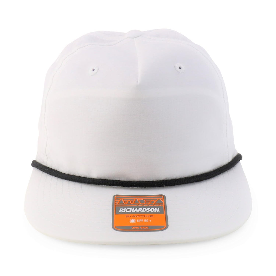 Trendy Apparel Shop UPF 50 Unstructured 5 Panel Flatbill Golf Snapback Cap
