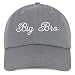 Trendy Apparel Shop Youth Size Big Bro Embroidered Unstructured Cotton Baseball Cap