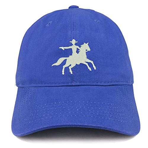 Trendy Apparel Shop Shooting Cowboy Soft Crown 100% Brushed Cotton Cap