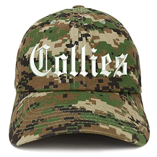 Trendy Apparel Shop Old English Collies Low Profile Soft Cotton Baseball Cap