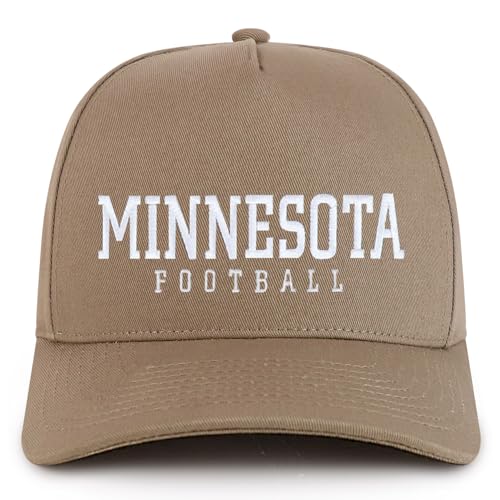 Trendy Apparel Shop Minnesota Embroidered 5 Panel Structured Baseball Cap
