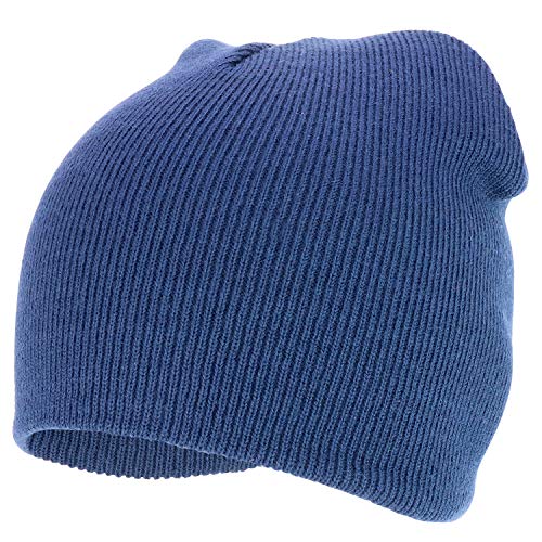 Trendy Apparel Shop Soft Acrylic Winter Knit Skull Cap Short Beanie