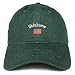 Trendy Apparel Shop Oklahoma USA Flag Low Profile Soft Cotton Baseball Cap