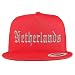 Trendy Apparel Shop Netherlands Old English 5 Panel Flatbill Trucker Cap
