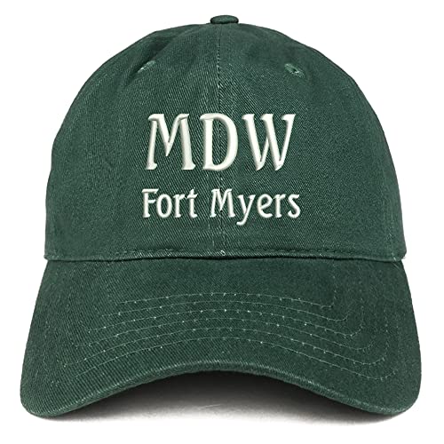 Trendy Apparel Shop MDW Fort Myers Low Profile Soft Cotton Baseball Cap