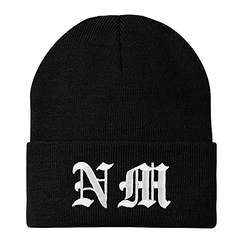 Trendy Apparel Shop South Carolina SC Old English Embroidered Long Cuff Beanie
