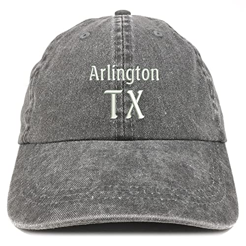 Trendy Apparel Shop Arlington TX Embroidered Pigment Dyed Washed Baseball Cap