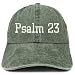 Trendy Apparel Shop Psalm 23 Washed Pigment Dyed Baseball Cap