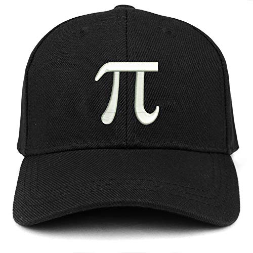 Trendy Apparel Shop PI Day Symbol Embroidered Youth Size Kids Structured Baseball Cap