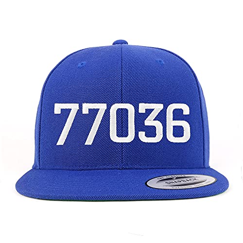 Trendy Apparel Shop 77036 Houston TX Old English Embroidered Flatbill Snapback