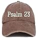Trendy Apparel Shop Psalm 23 Washed Pigment Dyed Baseball Cap