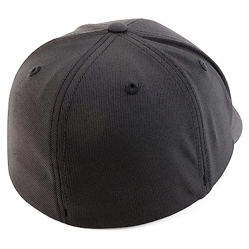 Trendy Apparel Shop Oversize XXL Classic Structured 6 Panel Curved Bill Stretchy Fitted Ball Cap