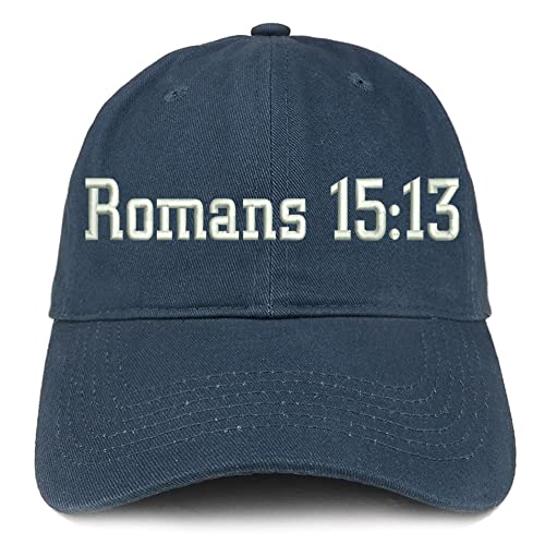 Trendy Apparel Shop Romans 15:13 Low Profile Soft Cotton Baseball Cap