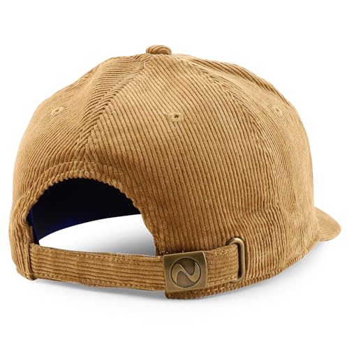 Trendy Apparel Shop Structured 6 Panel Cotton Corduroy Baseball Cap